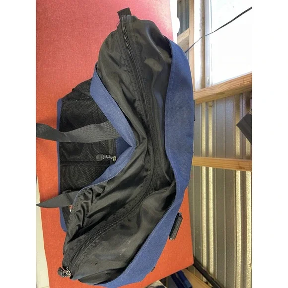 ArtBin Art Bag Large Canvas Travel Tote Craft Organizer Adjustable Strap Blue - Picture 5 of 9